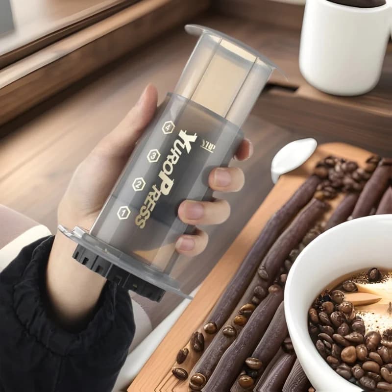 ポータブル フレンチプレス コーヒーメーカー