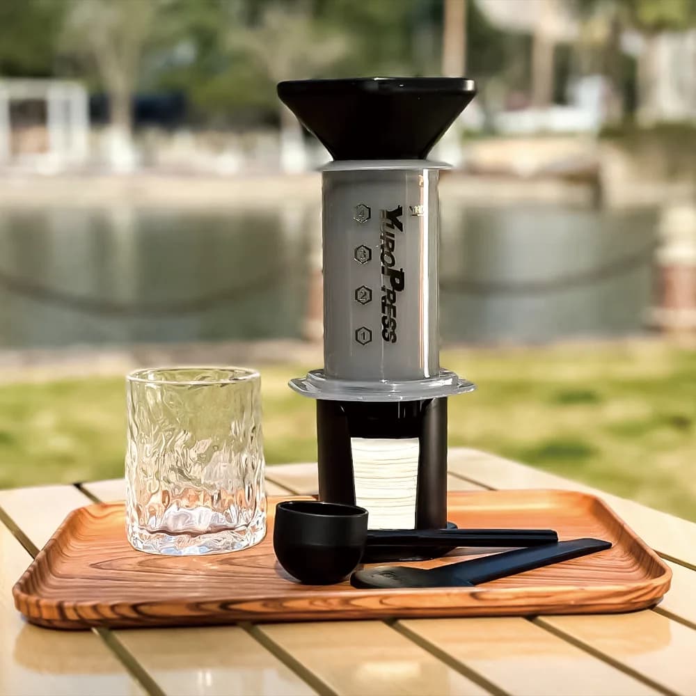 ポータブル フレンチプレス コーヒーメーカー
